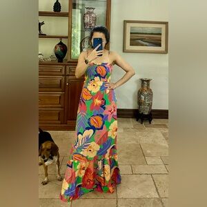 Forever 21 Multicolor Floral Dress